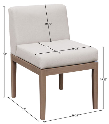 Solace - Olefin Performance Fabric Outdoor Patio Dining Side Chair