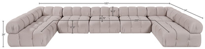 Orin - U-Shaped 7 Piece Modular Sectional