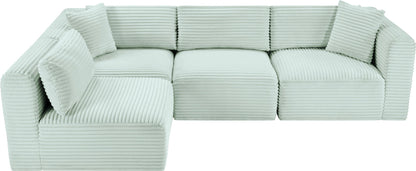 Shaggy - 4 Piece Modular Sectional