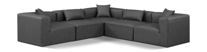Cube - 5 Piece Modular Corner Sectional