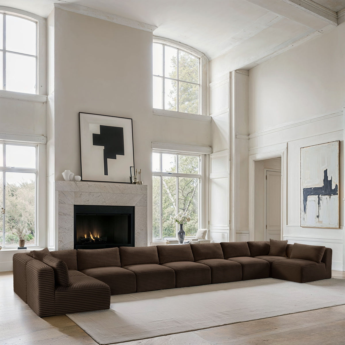 Shaggy - 9 Piece Modular Sectional