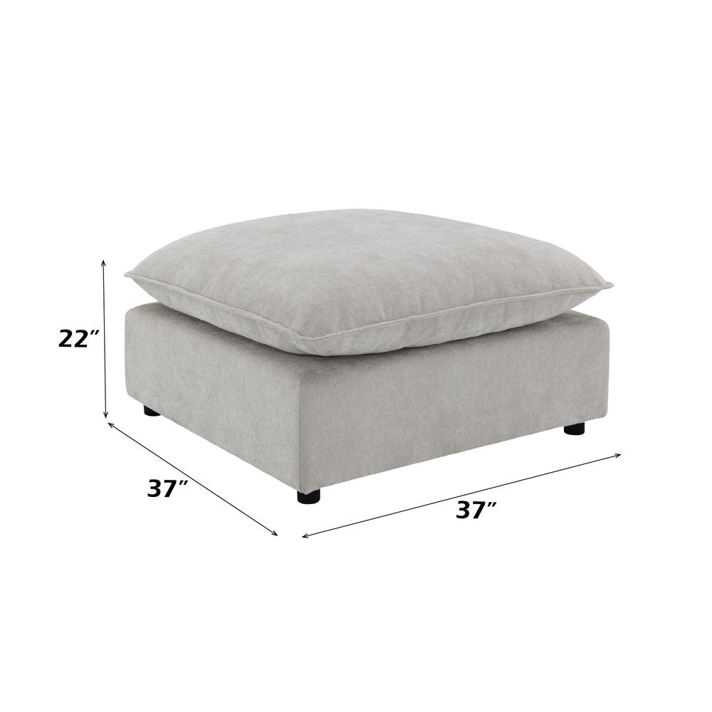 Marisa - Modular Ottoman - Beige Boucle