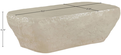 Rockford - Concrete Coffee Table - Beige