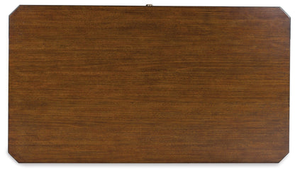 Trenmour - Rectangular Cocktail Table - Medium Brown