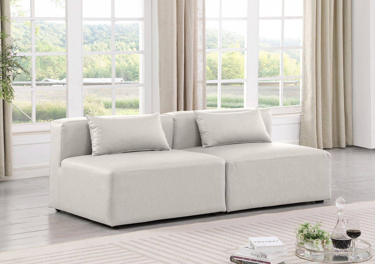 Cube - Modular 2 Seat Armless Sofa
