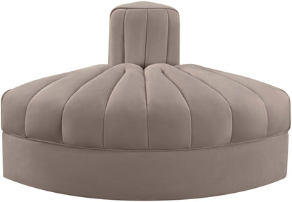 Rummi - Velvet Performance Fabric Upholstered Modular Chair