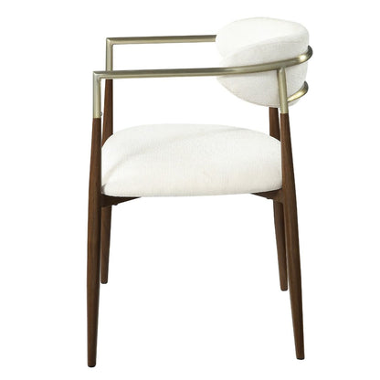 Clayten - Arm Chair (Set of 2) - Brown Oak