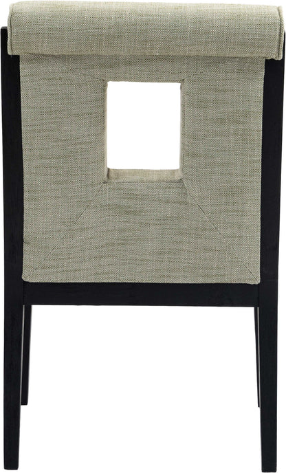 Gwendolyn - Dining Arm Chair With Black Frame