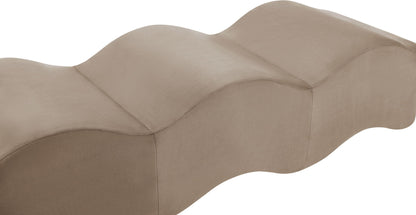 Wave - Velvet Bench
