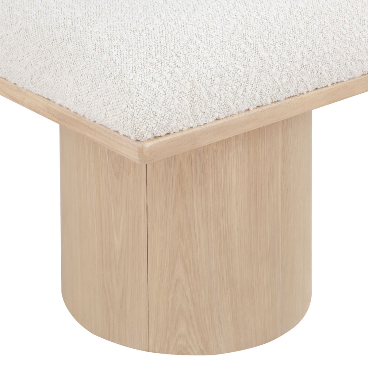 Pavilion - 5 Piece Modular Bench With Natural Base