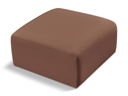 Arc - Faux Leather Ottoman