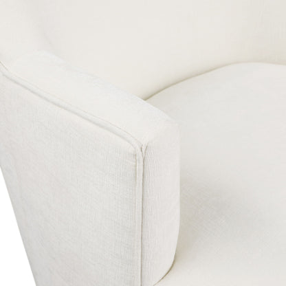Clarita - Chenille Swivel Accent Chair