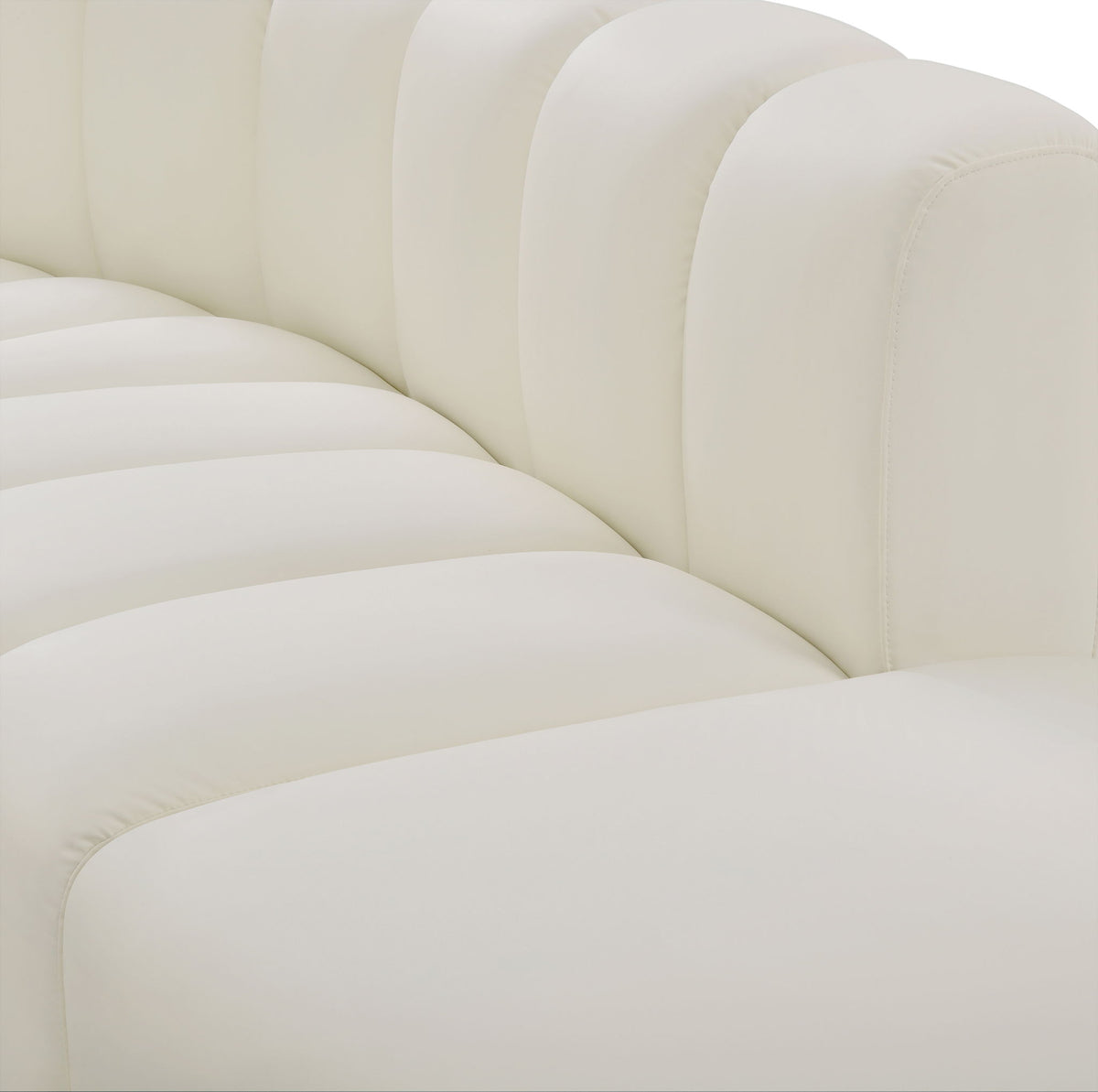 Arc - Faux Leather Straight Chair