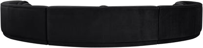 Avra - 192" Velvet Performance Fabric Upholstered Sectional
