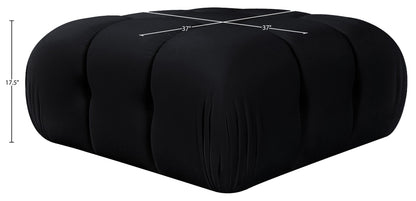 Orin - Velvet Performance Fabric Upholstered Modular Ottoman