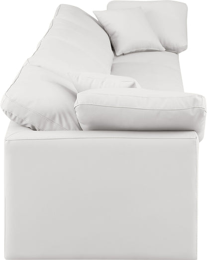 Indulge - Faux Leather 4 Seat Modular Sofa
