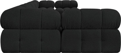 Ames - 7 Piece Boucle Fabric Modular Sectional