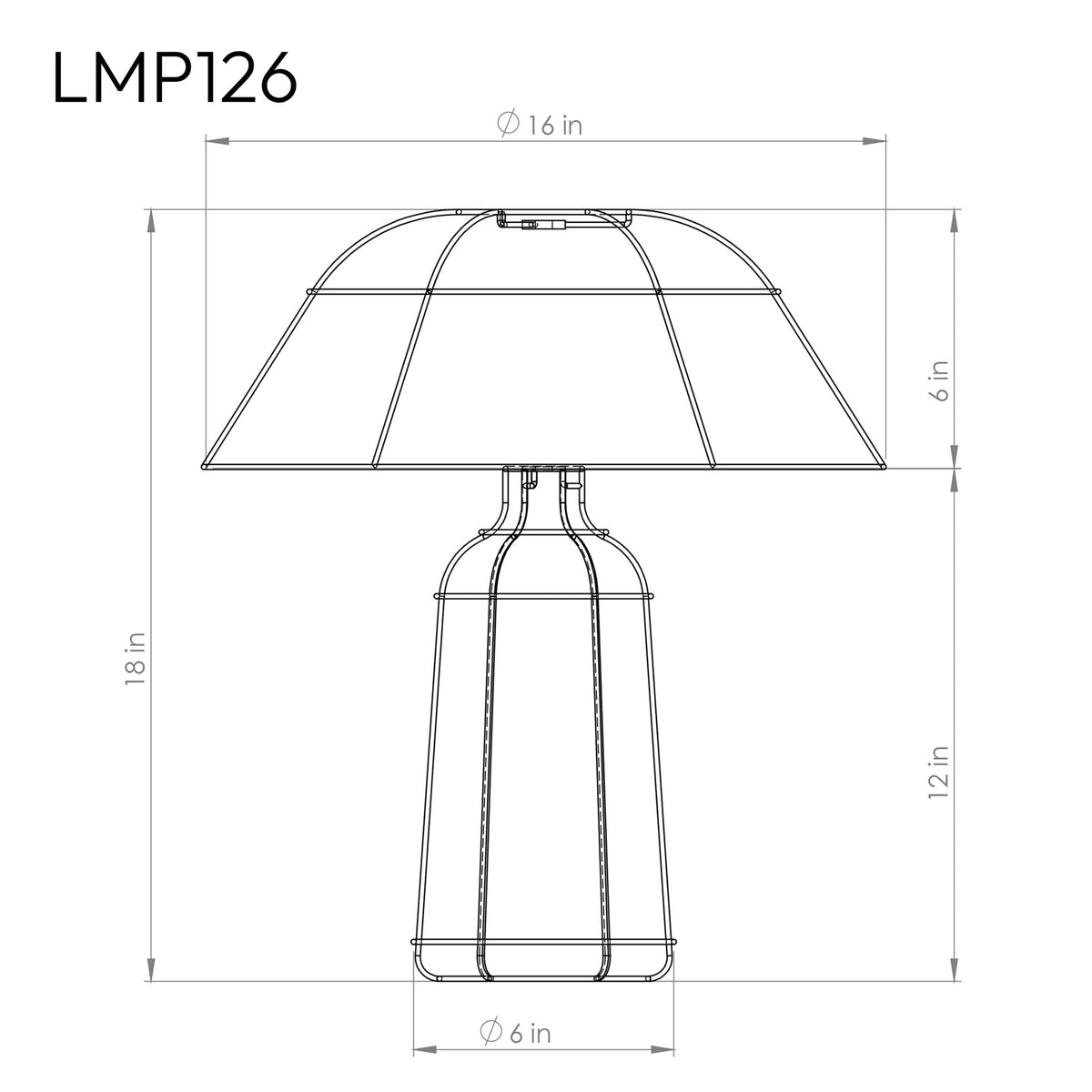 Havana - Rattan Table Lamp