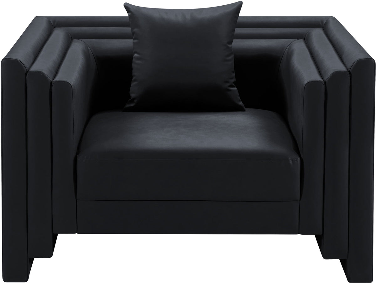 Everett - Vegan Leather Upholstered Chair