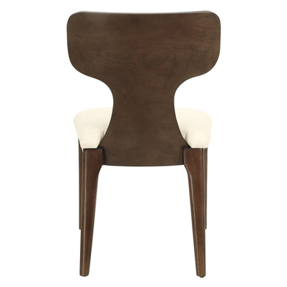Koen - Side Chair (Set of 2) - Beige / Brown Oak