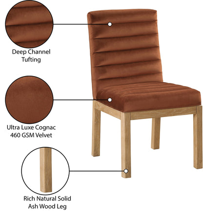 Evelyn - Dining Chair With Natural Legs