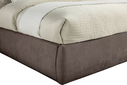 Adam - Chenille Fabric Bed With 70.5" Headboard