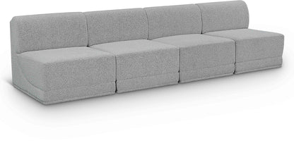 Ollie - 4 Seat Armless Modular Sofa