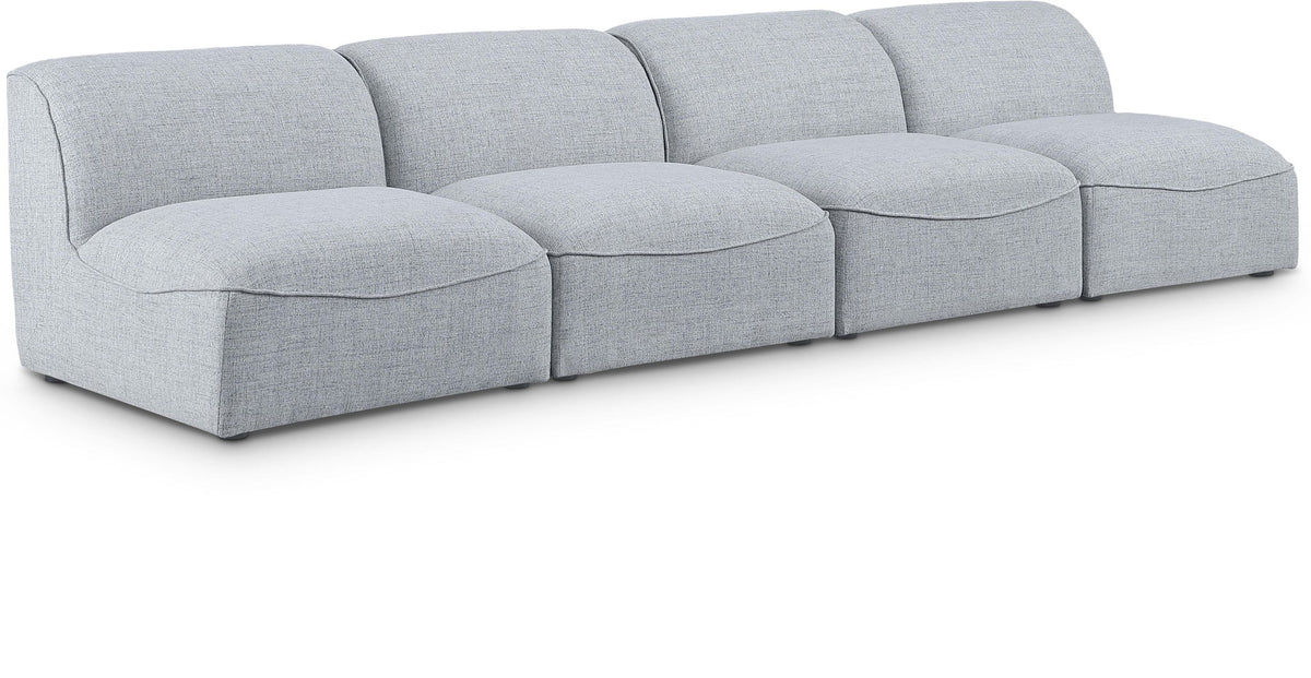 Miramar - 4 Seat Armless Modular Sofa