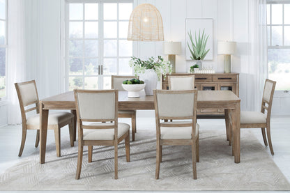 Breckenridge - Dining Buffet Server - Medium Brown