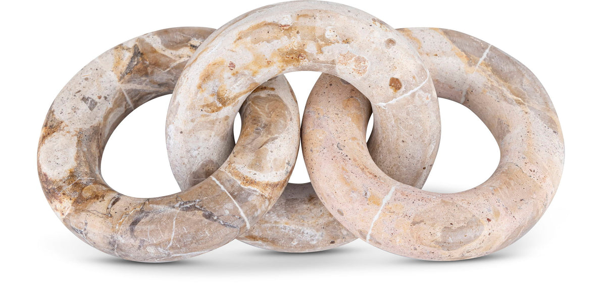 Rings - Marble Decorative Chain Links