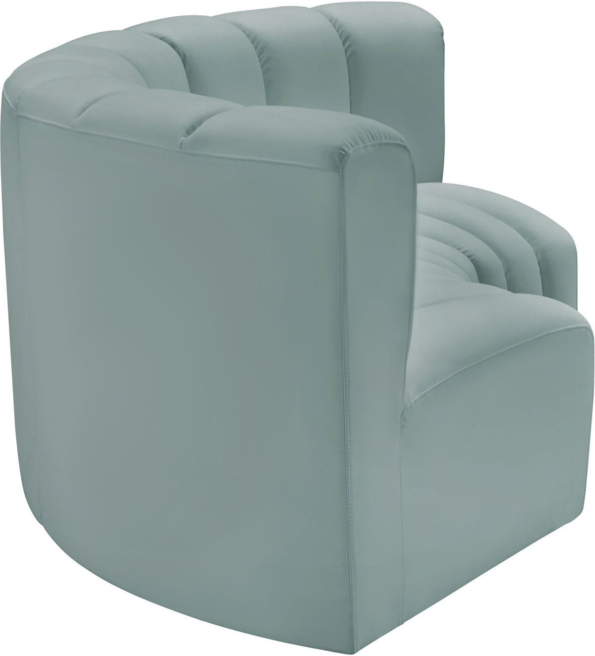 Arc - Faux Leather 3 Piece Modular U-Shaped Sofa