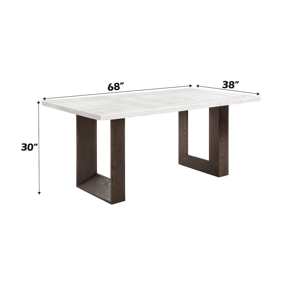 Edwyn - Dining Table With Marble Top