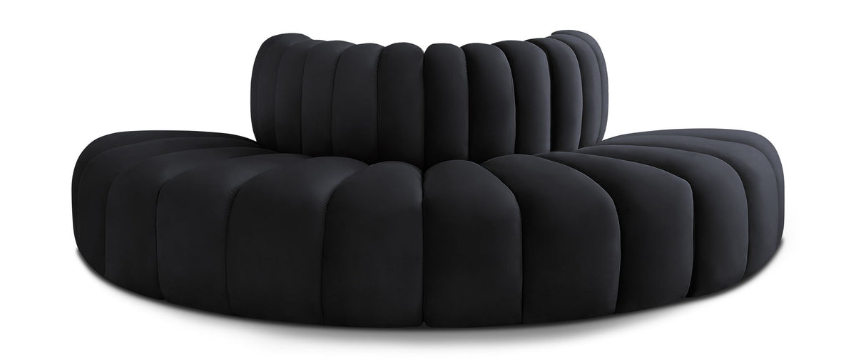 Arc - Velvet 4 Piece Modular Sofa