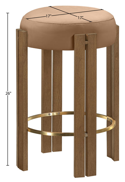 Harrison - Vegan Leather Counter Stool