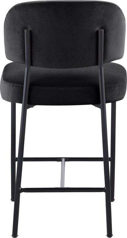 Zarelle - Performance Fabric Upholstered Counter Stool (Set of 2)