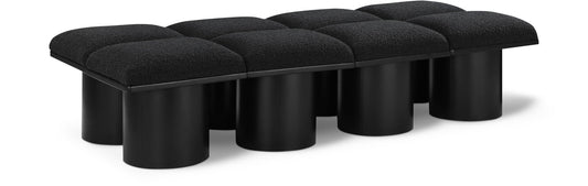 Pavilion - 8 Piece Modular Bench With Black Base
