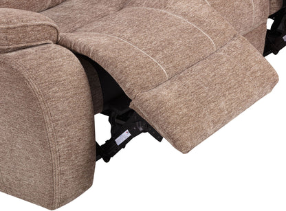Bruno - Manual Sofa - Plush Tobacco