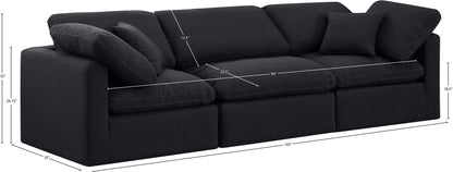 Indulge - Linen 3 Seat Modular Sofa