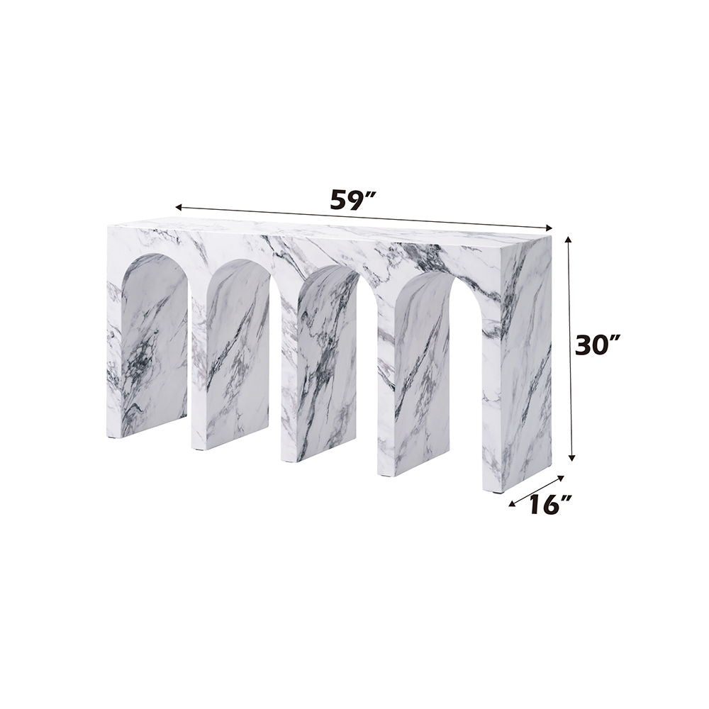 Fritzy - Console Table - Engineered Stone