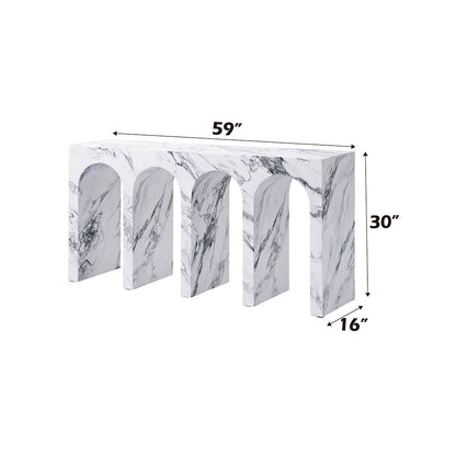 Fritzy - Console Table - Engineered Stone