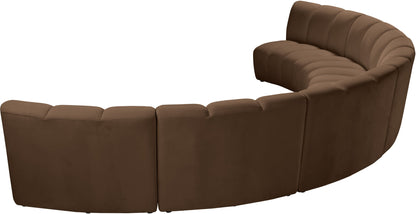 Infinity - 6 Piece Velvet Modular Sectional