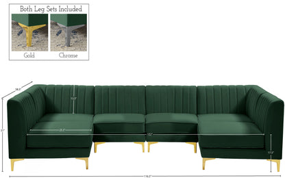 Alina - 6 Piece Modular U-Shaped Sectional