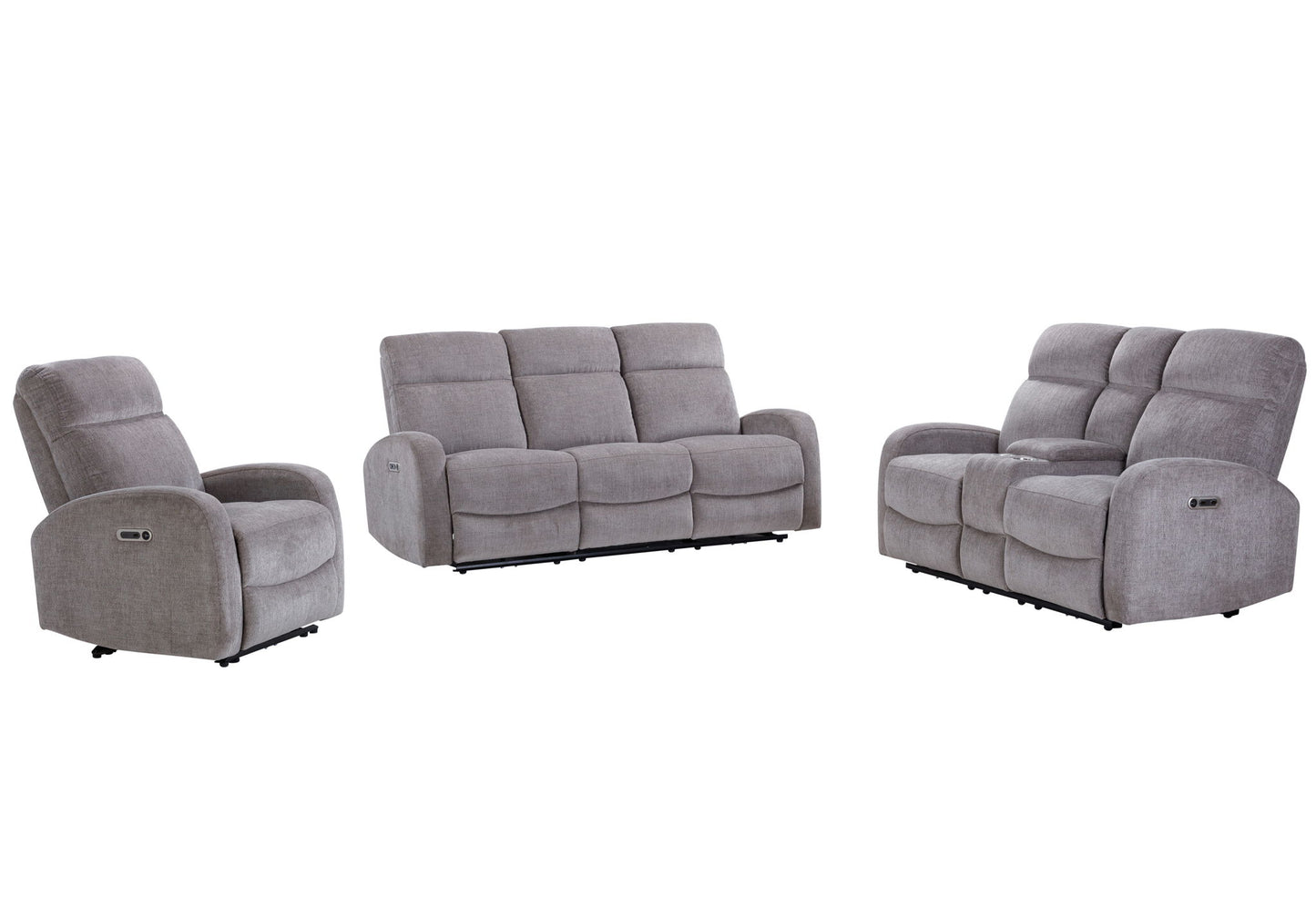 Tuscany - Power Reclining Sofa - Whiskers Nature