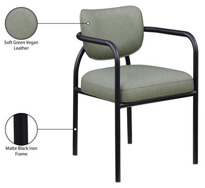 Serava - Vegan Leather Upholstered Dining Chair (Set of 2)
