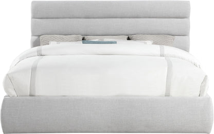 Adam - Linen Fabric Bed With 52" Headboard