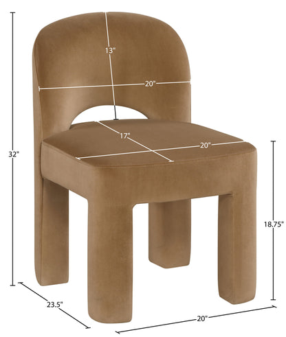 Celine - Velvet Performance Fabric Upholstered Dining Chair (Set of 2)