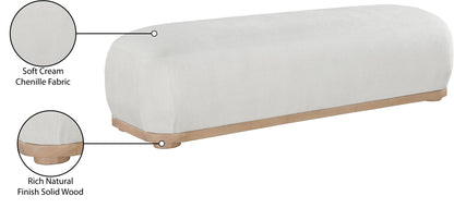 Calum - Bench - Light Brown Frame