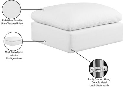 Comfy - Linen Ottoman
