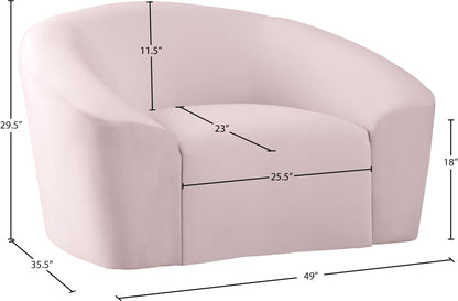 Riley - Velvet Arm Chair