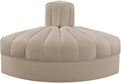Rummi - Velvet Performance Fabric Upholstered Modular Chair